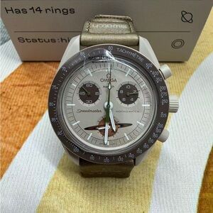 🌟Swatch X Omega MoonSwatch Mission to Saturn Watch